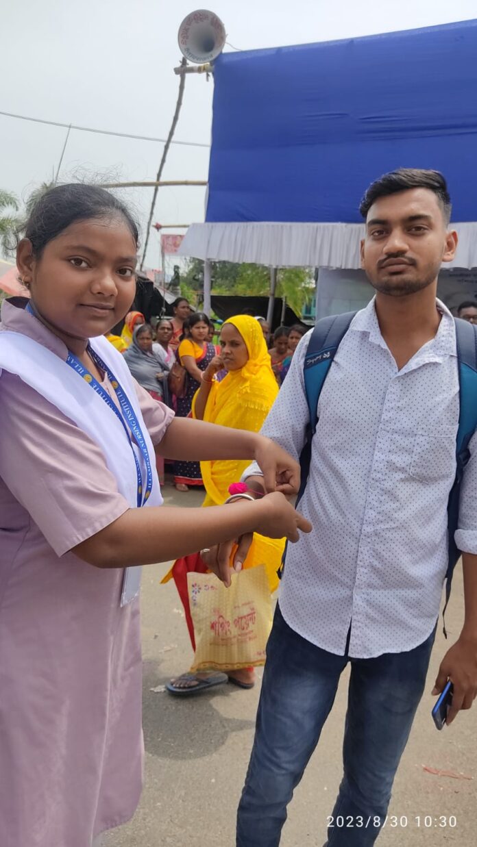 Rakhi Bandhan Celebrated at Ilambazar Nursing Institute