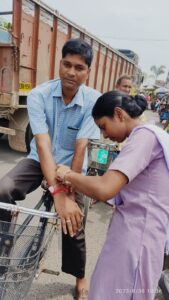 Rakhi Bandhan Celebrated at Ilambazar Nursing Institute