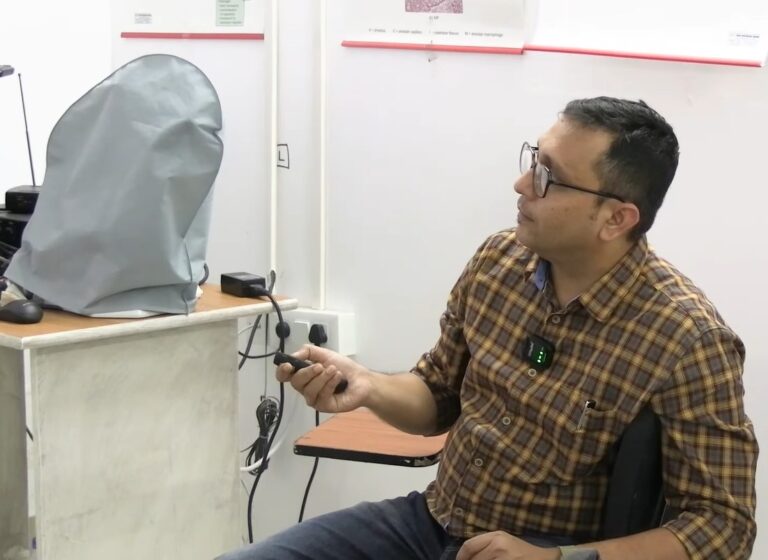 Classroom Demonstration and Lecture on Medicine by Dr. Amritendu Mondal at Santiniketan Medical College & Hospital