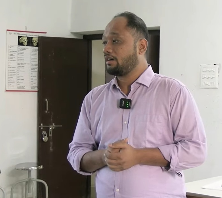 Real Classroom Demonstration on Forensic Medicine and Toxicology by Dr. Koushik Roy at Santiniketan Medical College & Hospital