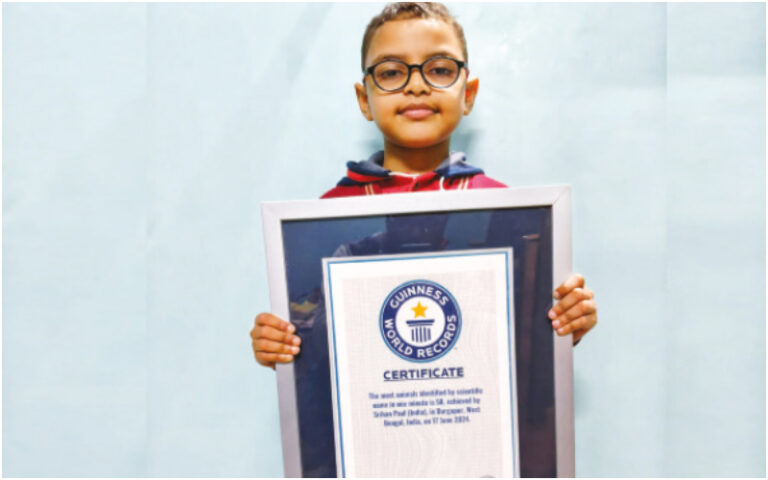 Durgapur Prodigy Sets Guinness World Record for Naming Scientific Names of 58 Animals in One Minute