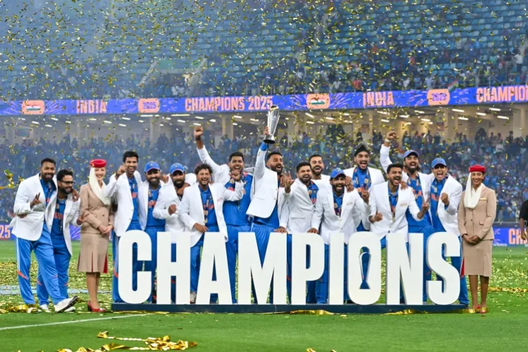 India Clinches Champions Trophy After Thrilling Final Against New Zealand