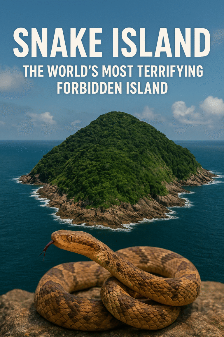 “Snake Island”: The World’s Deadliest Forbidden Island Where Only Snakes Rule